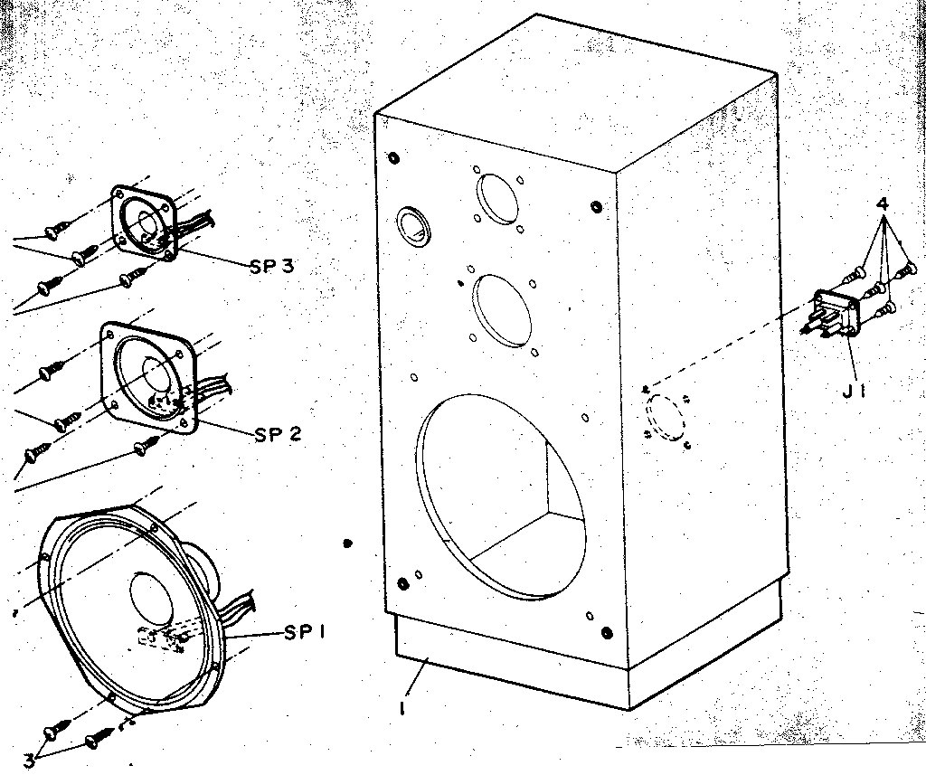 Speaker box assembly