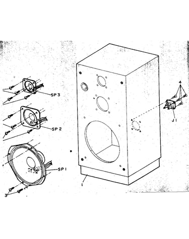 Speaker box assembly