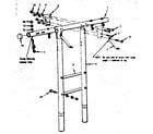 Sears 70172567-1 t. frame assembly diagram