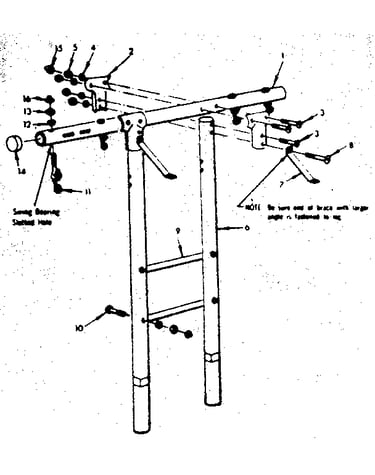 T. frame assembly