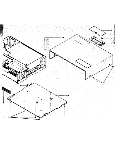 Top and bottom cover assembly
