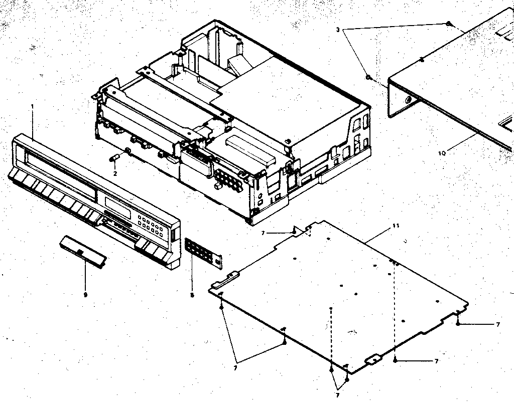 Front cabinet assembly