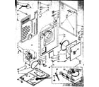 Kenmore 11089416120 cabinet parts diagram