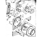 Kenmore 11077408660 bulkhead parts diagram