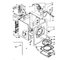 Kenmore 11086475330 cabinet parts diagram