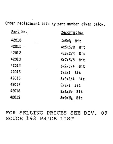 Unit parts