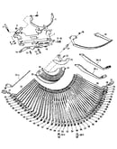 Sector plate, type bar