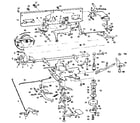 Sears 26853940 carriage rail, escapement diagram
