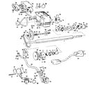 Sears 26853940 electric components, power roll diagram
