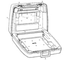 Sears 26853501 carrying case diagram