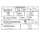 Sears 854261590 hardware identifier diagram