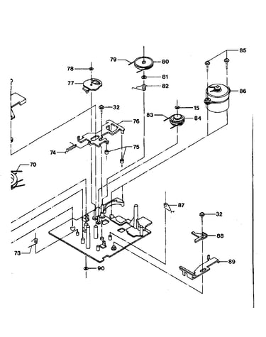 Cassette mechanism (bottom section)