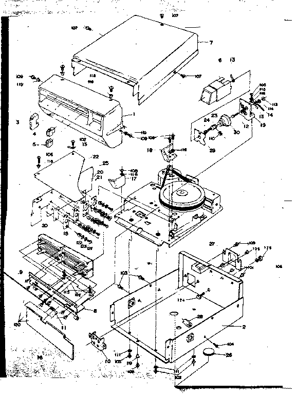 Chassis disassembly