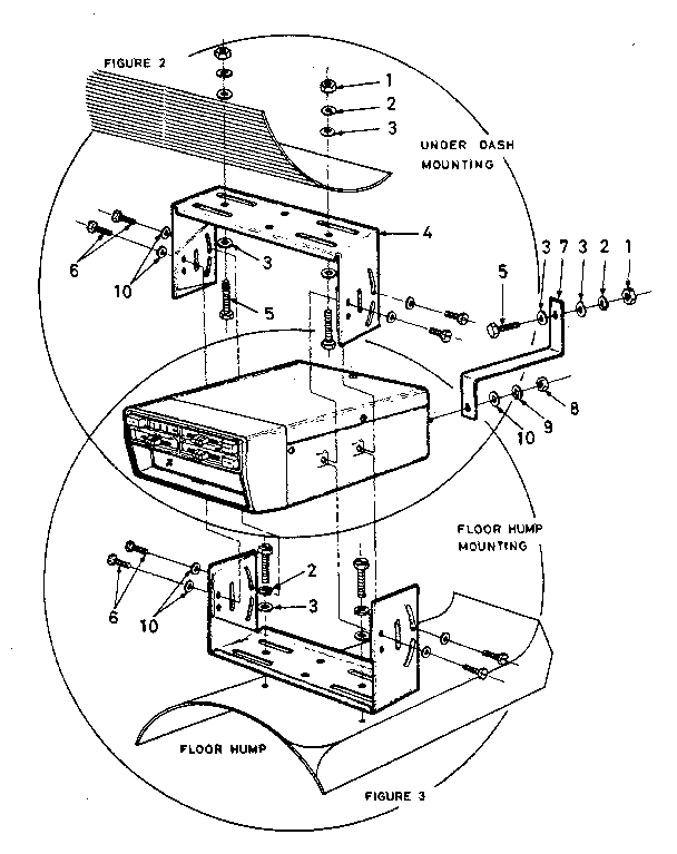 Installation mechanical parts