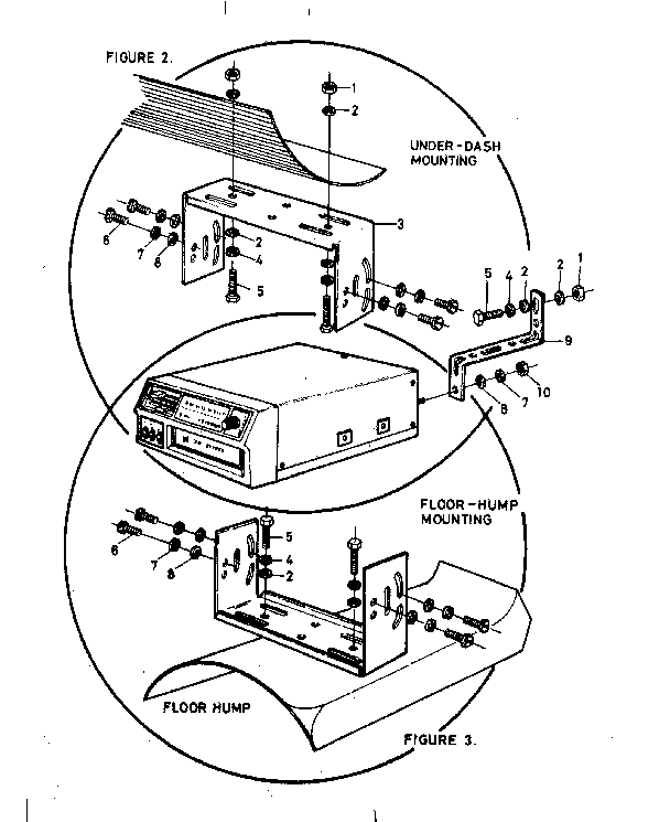Installation mechanical parts