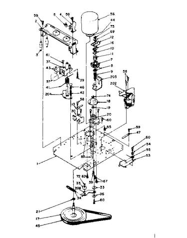 8 track mechanism parts