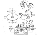 LXI 52831715300 record changer - top view diagram