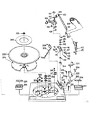 Record changer - top view
