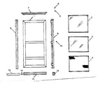Sears 65622821 replacement parts diagram