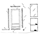 Sears 6562283 replacement parts diagram