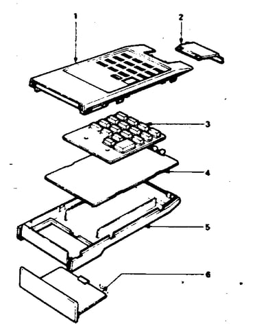 Remote transmitter parts