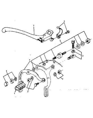Arai caliper brake