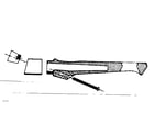 Kenmore 3925050 handle assembly 01 diagram