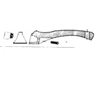 Kenmore 3925054 handle assembly 04-a diagram