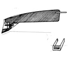Sears 4105000 handle assembly diagram