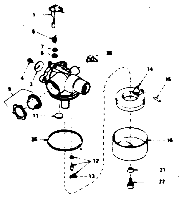 CARBURETOR NO. 632387