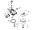 Craftsman 143364142 carburetor no. 632387 diagram