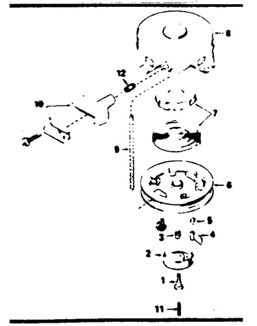 Rewind starter no. 590420a