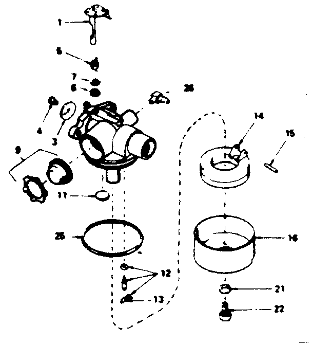 Carburetor no. 632387