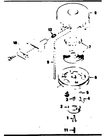 Rewind starter no. 590420a