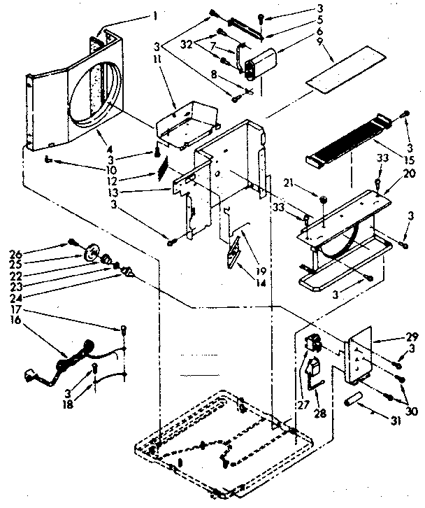 Air flow and control parts
