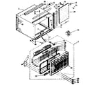 Kenmore 1067791180 cabinet parts diagram