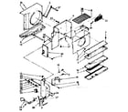 Kenmore 1067791180 air flow parts diagram