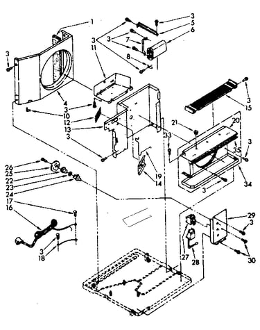 Air flow and control parts