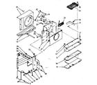 Kenmore 1068701180 air flow parts diagram
