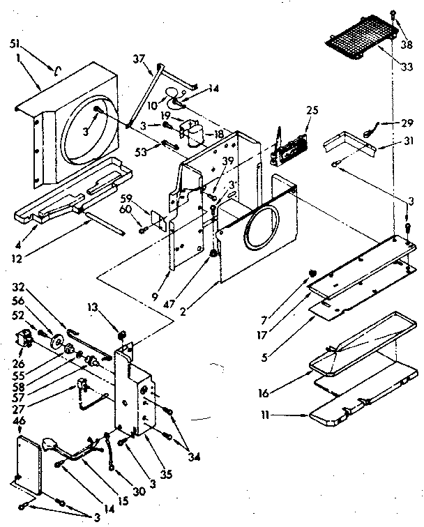 Air flow parts