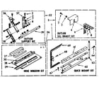 Kenmore 1068701180 accessory kit parts diagram