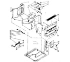 Kenmore 1068711080 air flow and control parts diagram