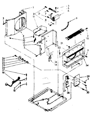 Air flow and control parts
