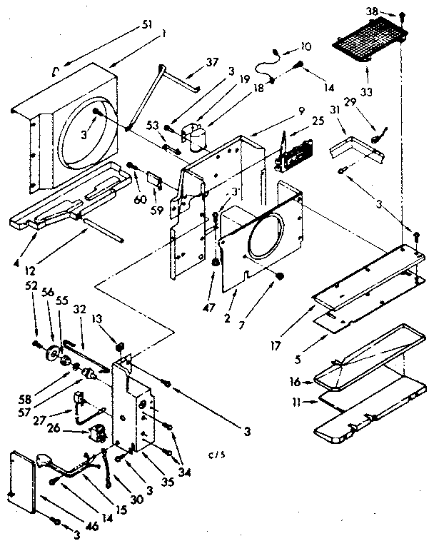 Air flow parts