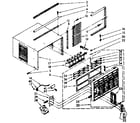 Kenmore 1068721080 cabinet parts diagram