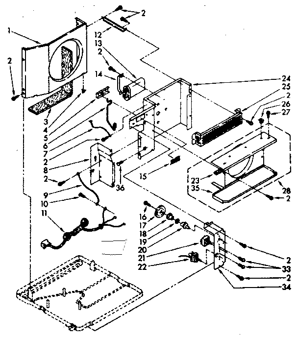 Air flow and control parts