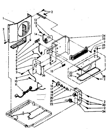 Air flow and control parts