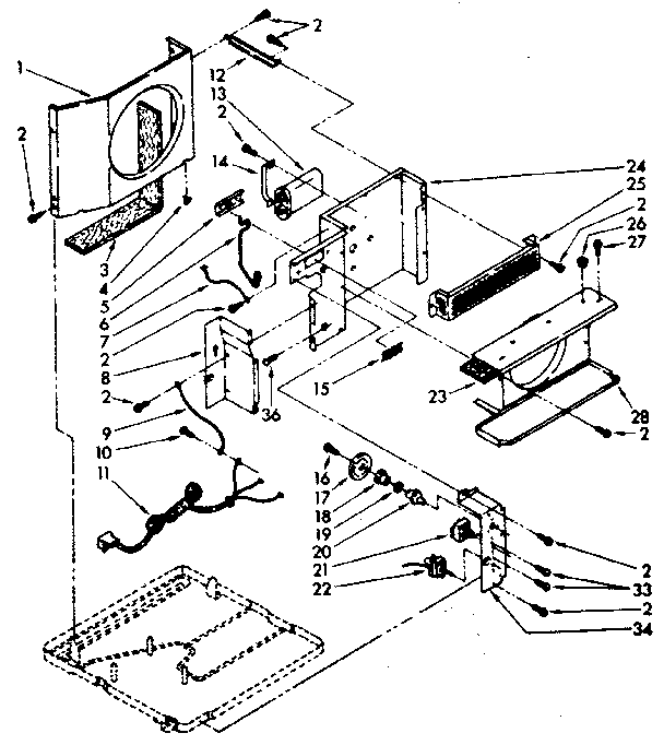 Air flow and control parts