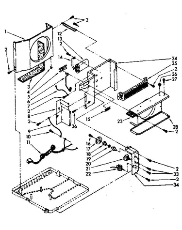 Air flow and control parts