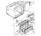 Kenmore 10672172 cabinet parts diagram